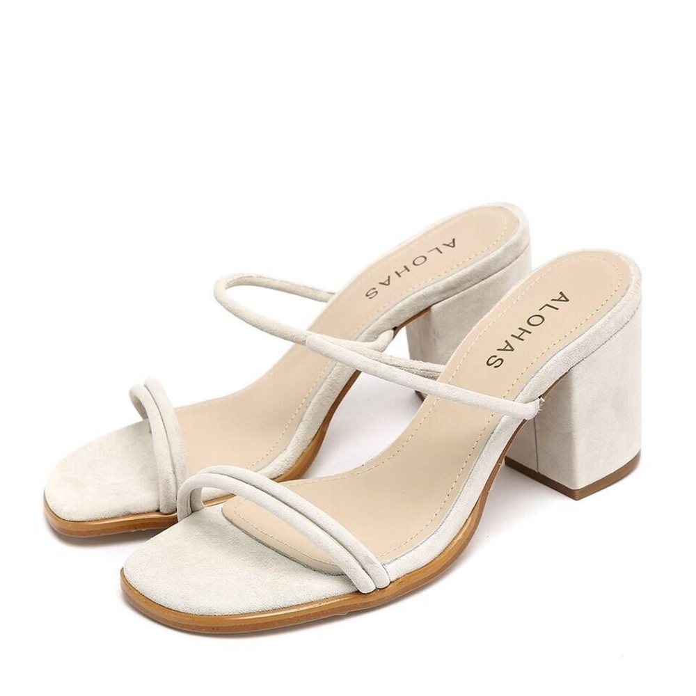 Alohas Monroe white sandal
